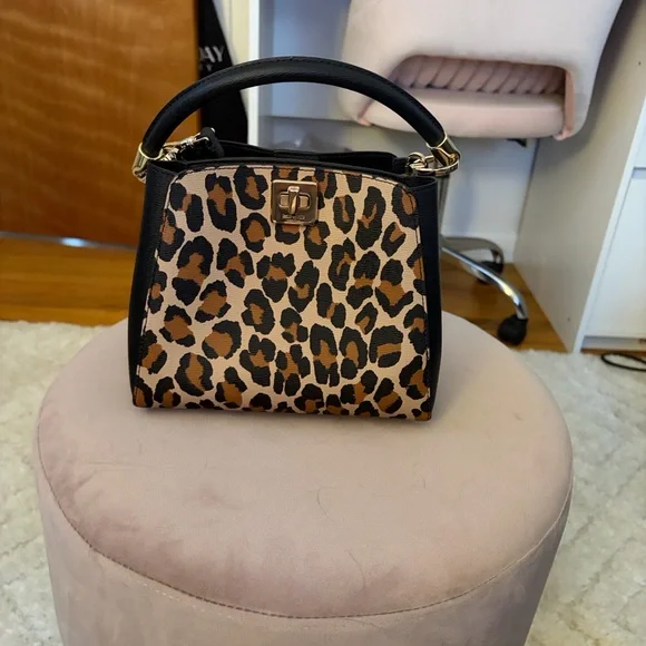 Kate Spade Leopard Phoebe Satchel - Picture 7 of 7